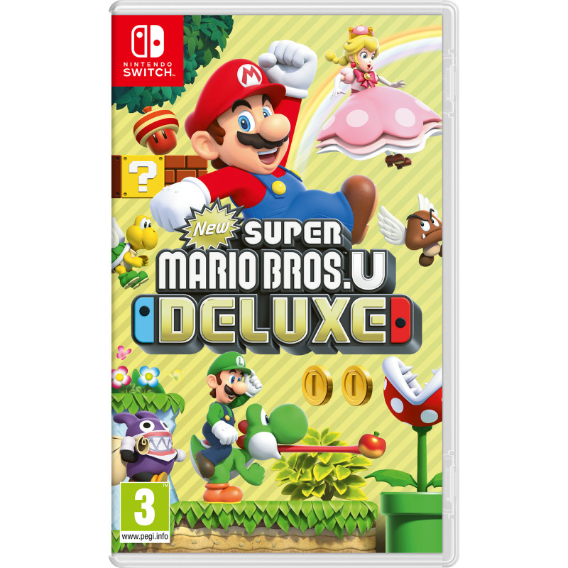 Nintendo New Super Mario Bros. U Deluxe, Switch De lujo Inglés, Español Nintendo Switch
