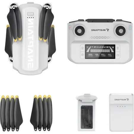 Snaptain - P30 Pro 4K Camera GPS Drone and Remote Controller - Gray