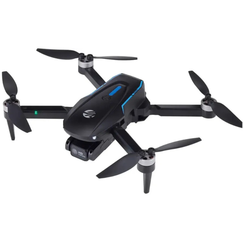 Vivitar - Sky View FPV Real-Time 4K Video Transmission Drone - Black