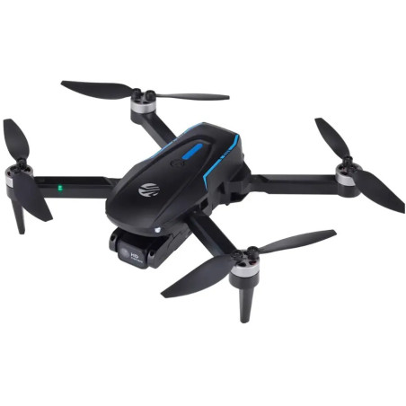 Vivitar - Sky View FPV Real-Time 4K Video Transmission Drone - Black